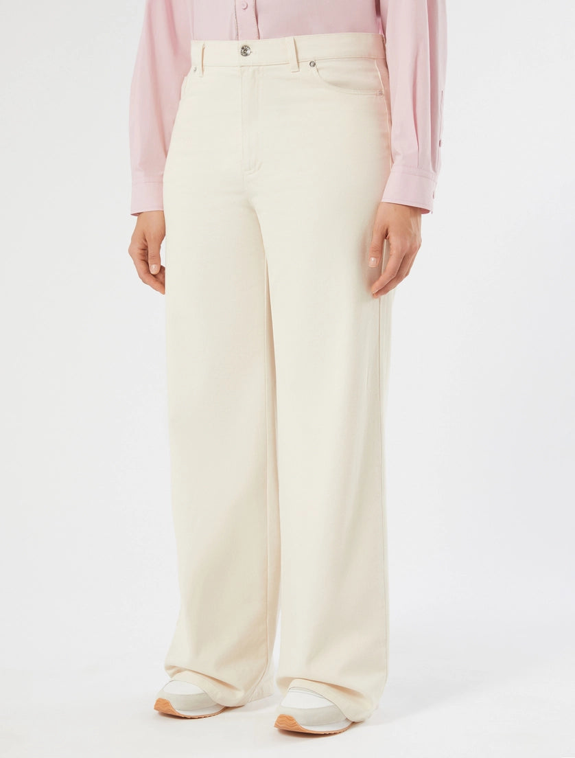 Cotton bull denim jeans