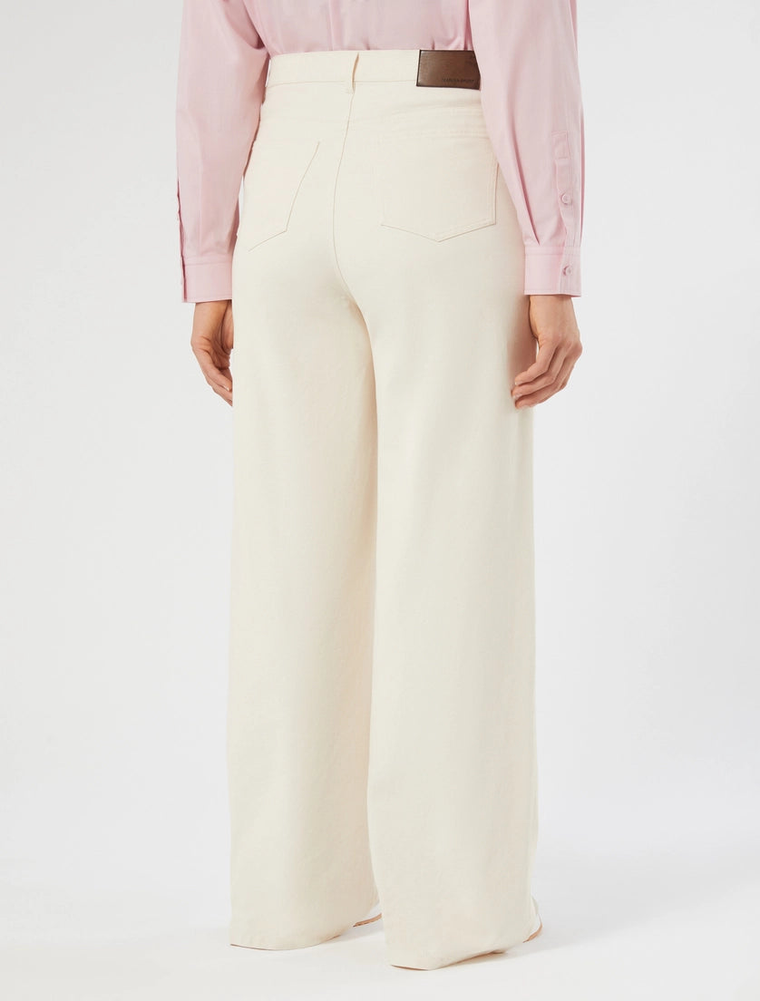 Cotton bull denim jeans