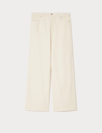 Cotton bull denim jeans