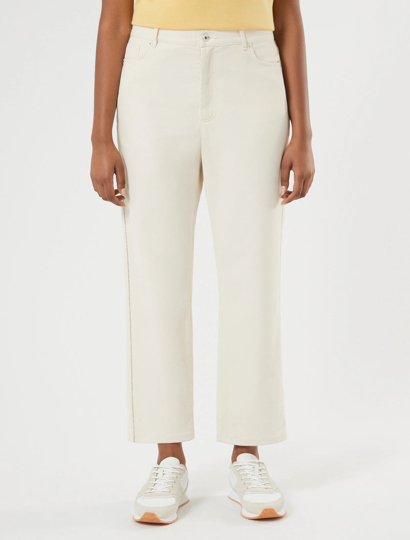 Cotton bull denim jeans