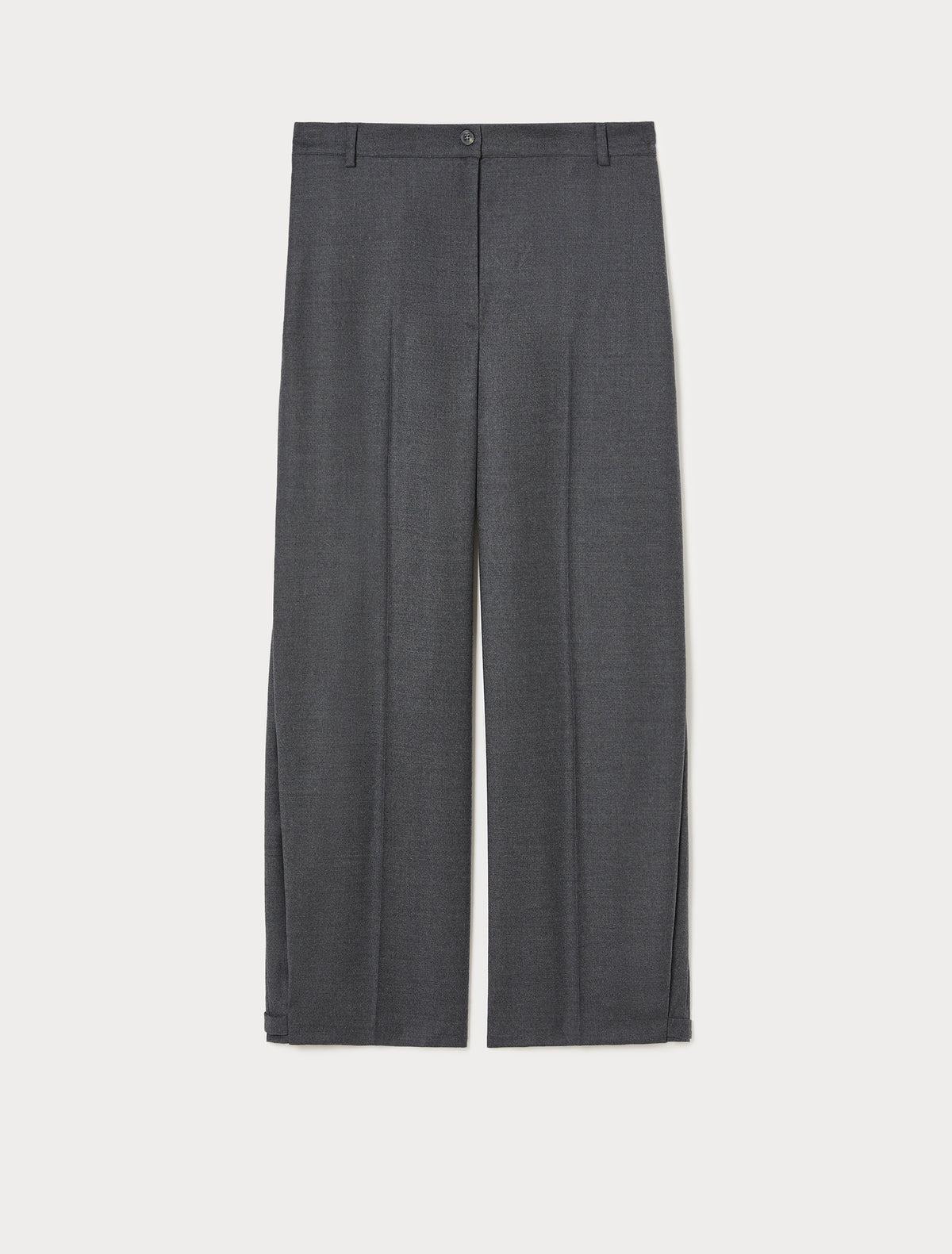 Marina Rinaldi stretch flannel wide-leg trousers for woman