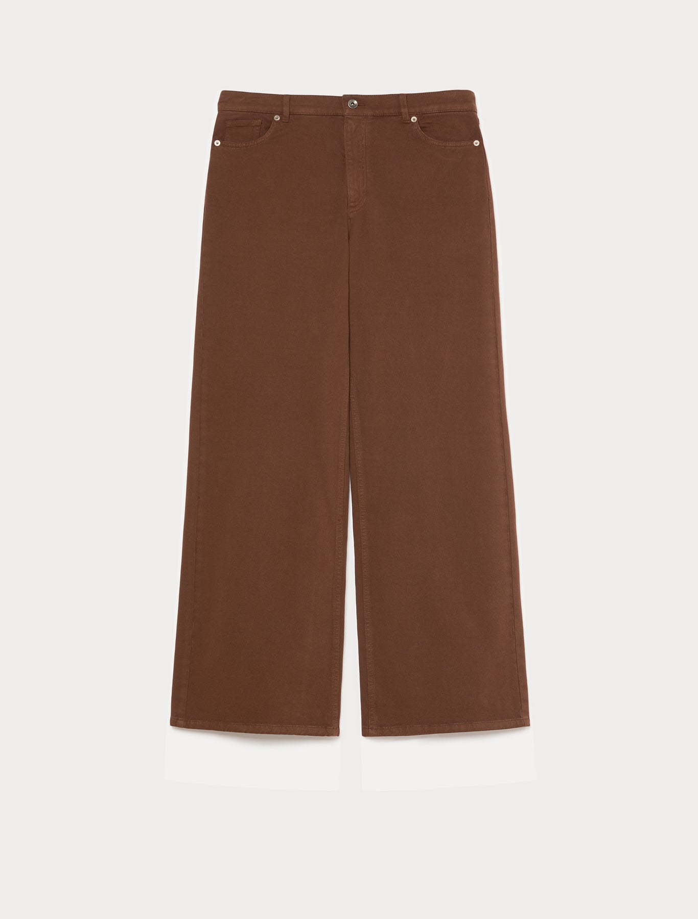 Marina Rinaldi stretch bull denim trousers for woman