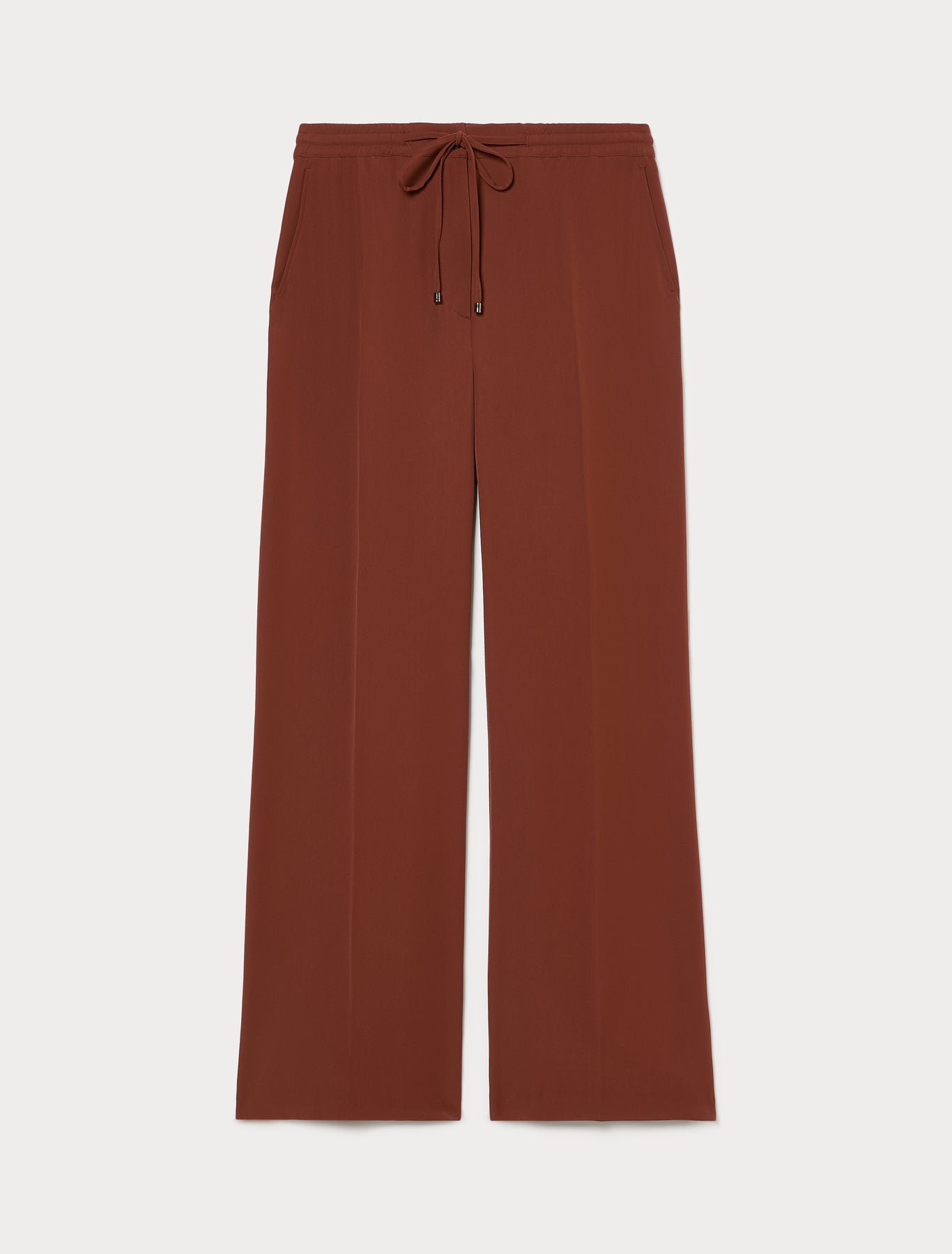 Marina Rinaldi wide-fit twill trousers for woman
