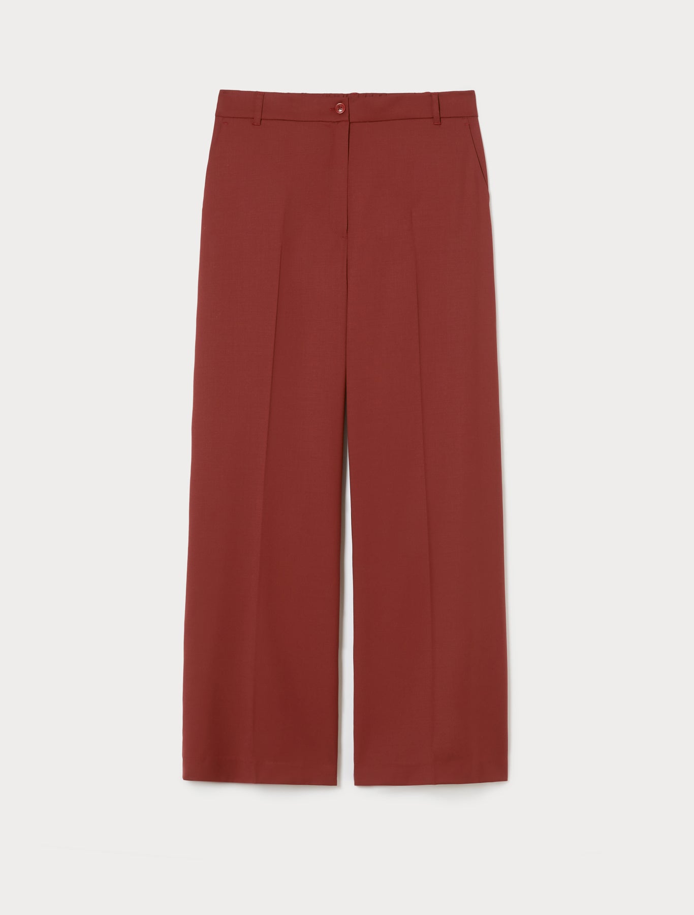 Cotton gabardine trousers