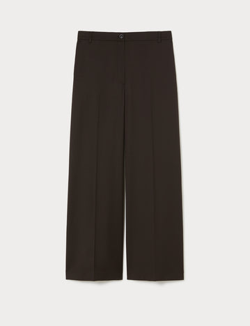 Cotton gabardine trousers