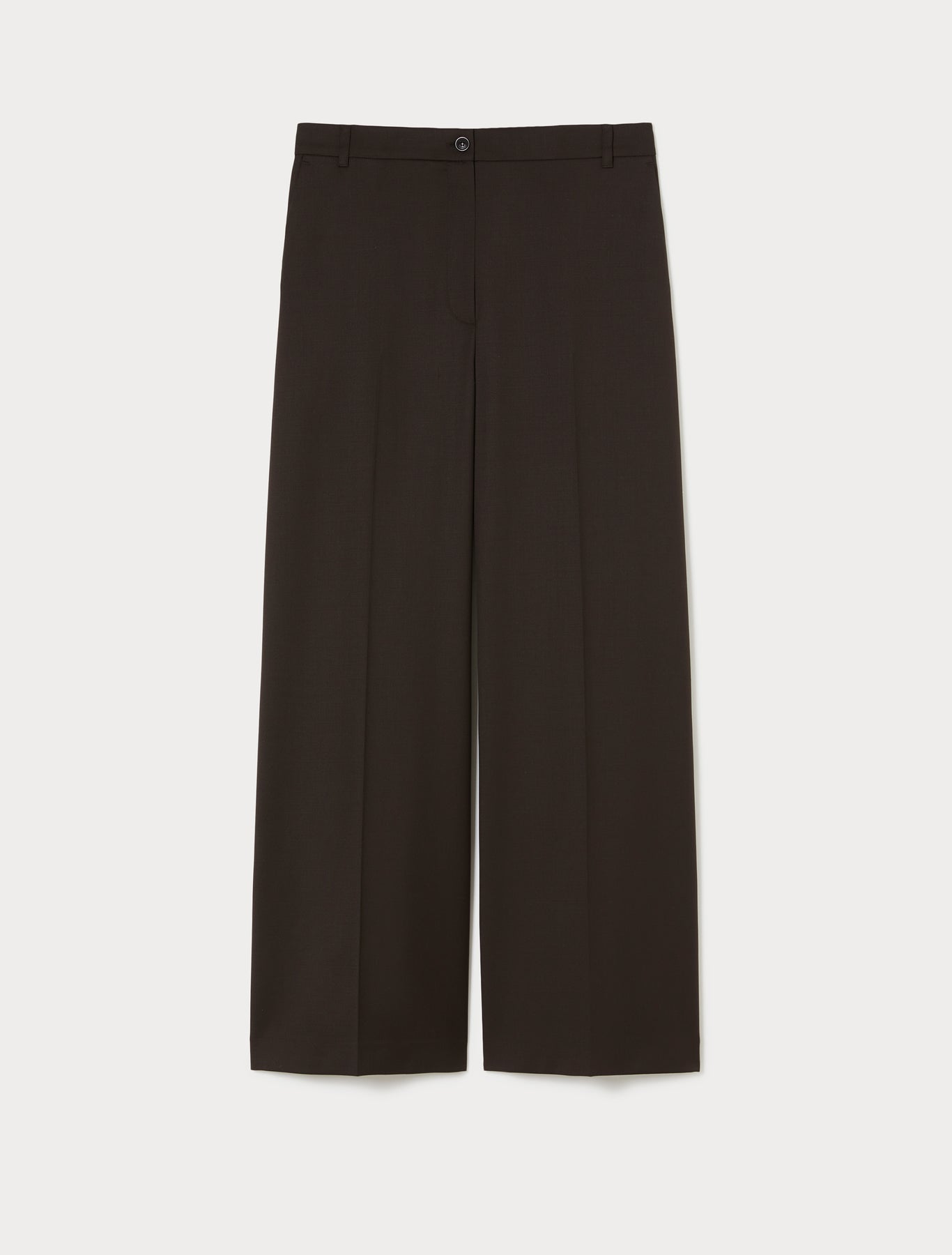 Cotton gabardine trousers