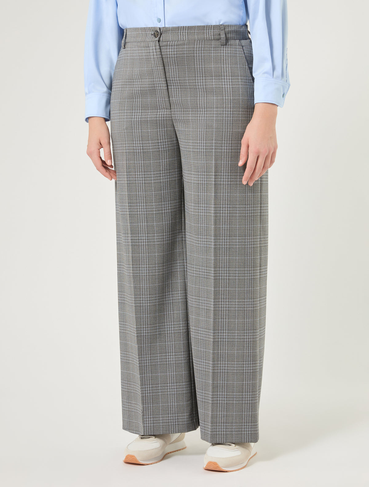Marina Rinaldi pure wool twill trousers for woman