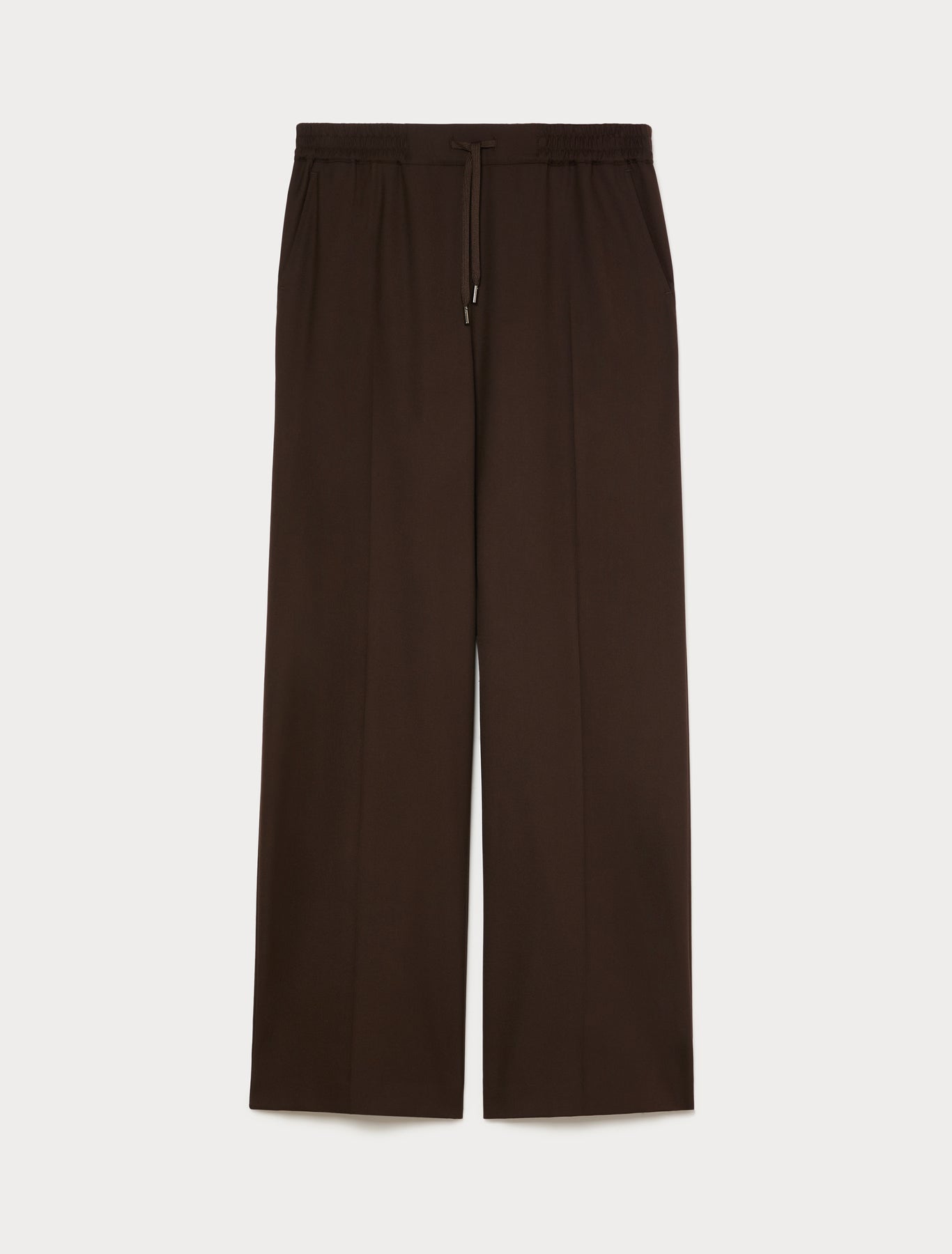 Marina Rinaldi stretch twill wide-leg trousers for woman