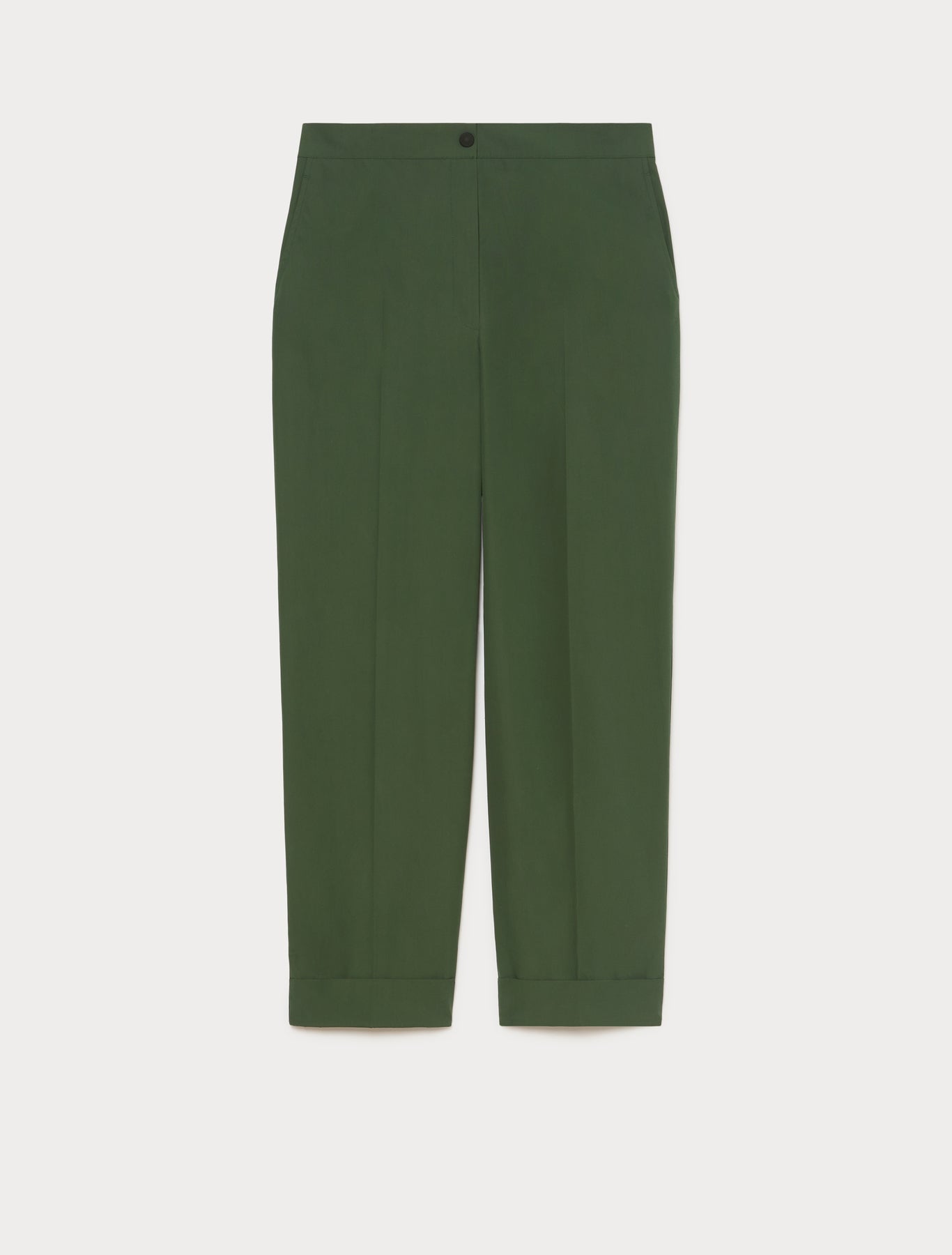 Marina Rinaldi cotton canvas trousers for woman