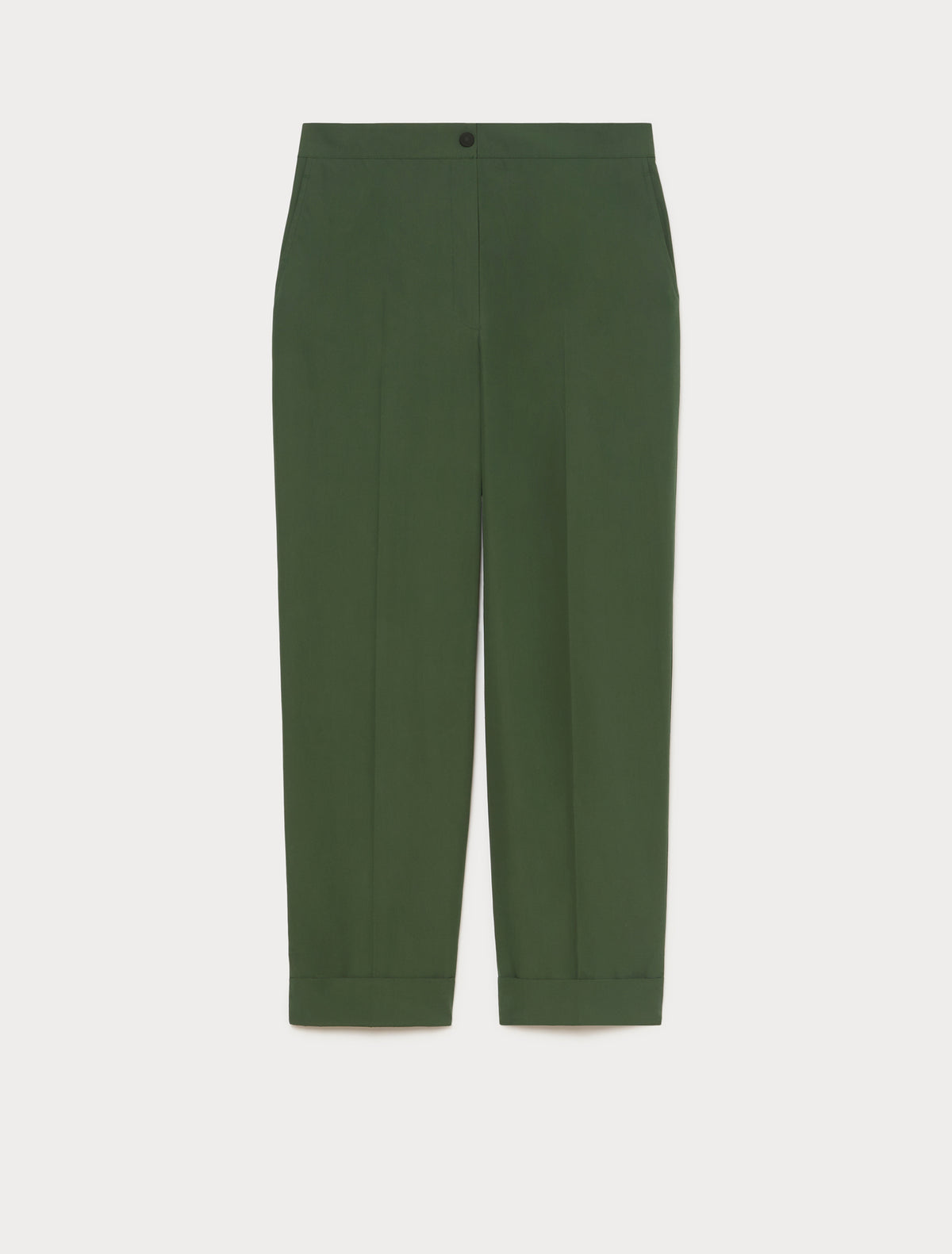 Marina Rinaldi cotton canvas trousers for woman