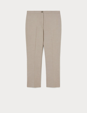 Viscose twill trousers
