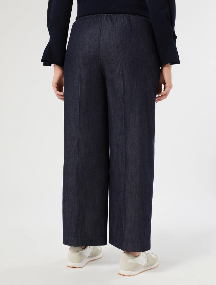 marina rinaldi lightweight denim jeans for woman