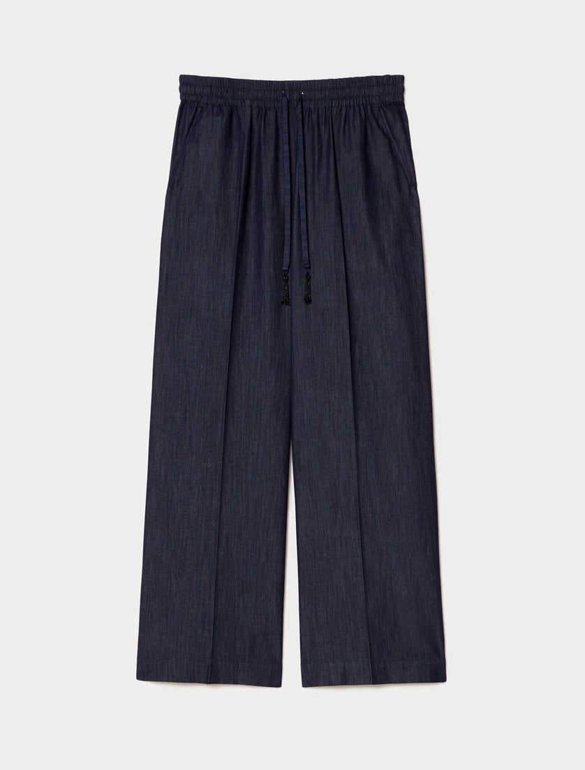 marina rinaldi lightweight denim jeans for woman