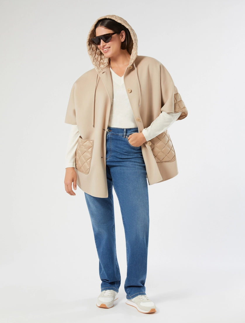 Regular-fit cotton denim jeans