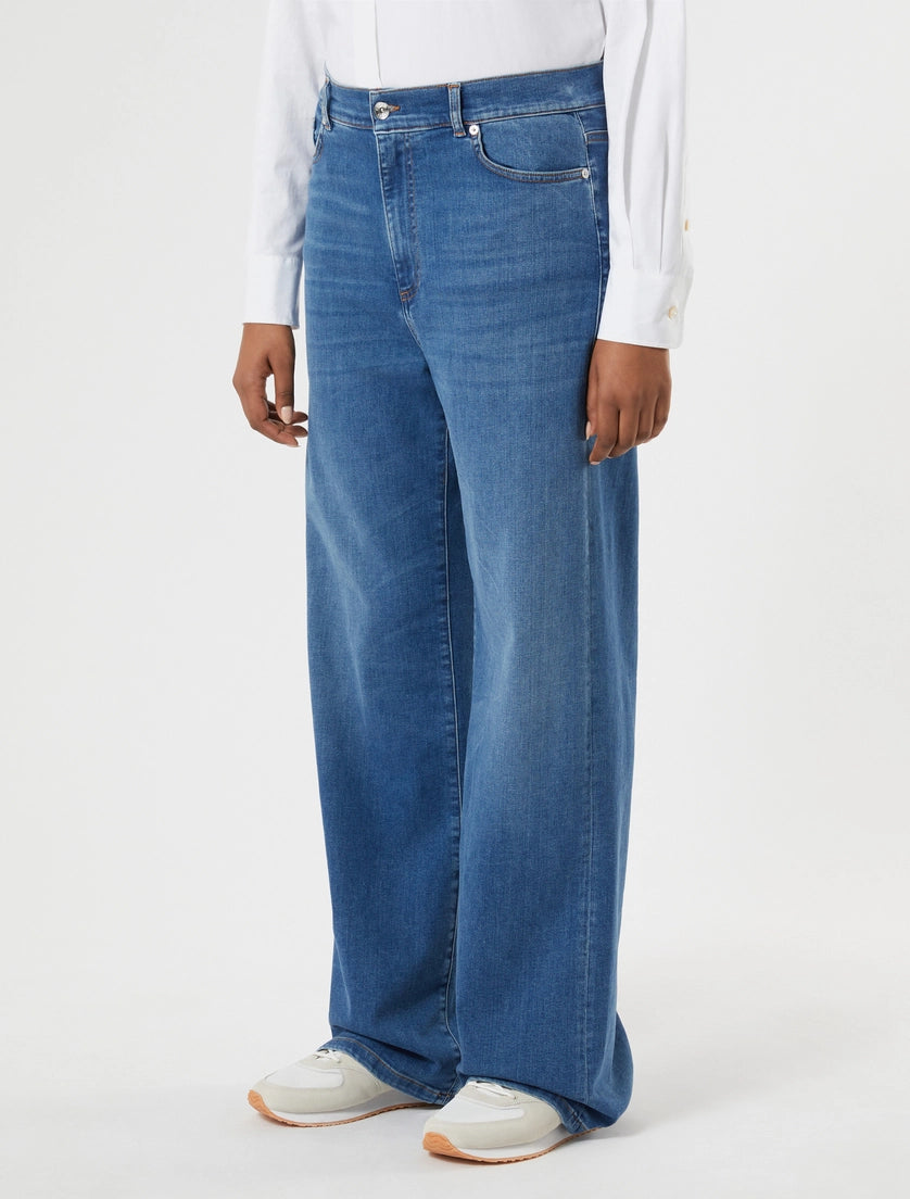 Stretch cotton jeans