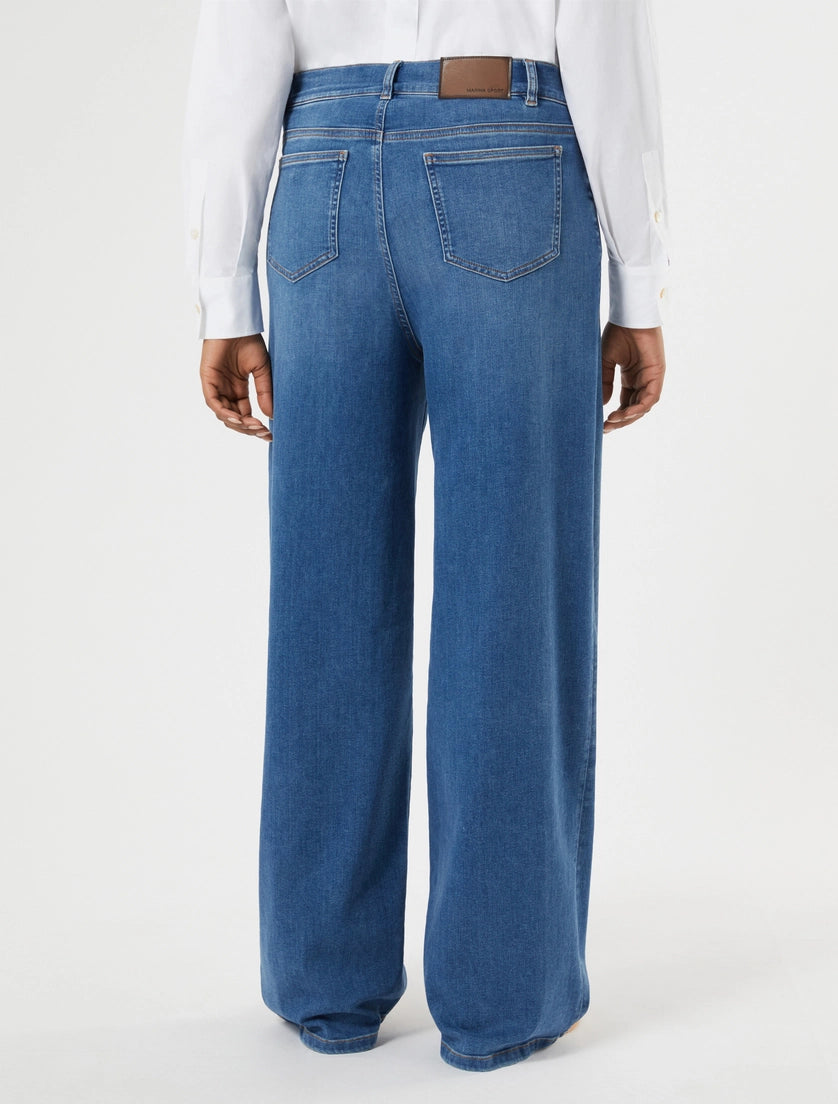 Stretch cotton jeans