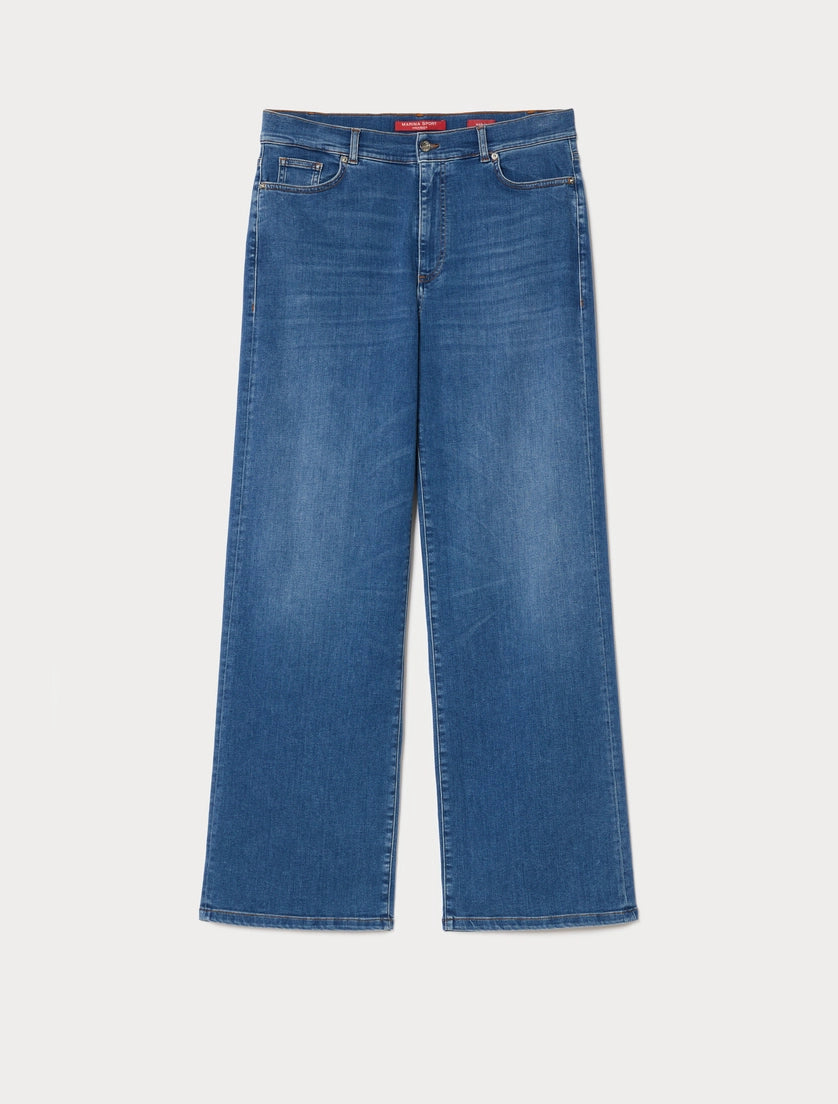 Stretch cotton jeans