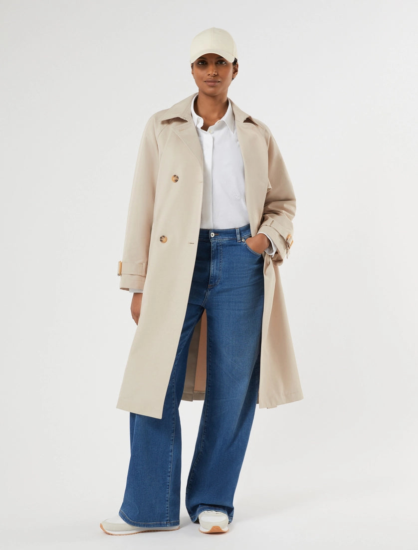 Stretch cotton jeans