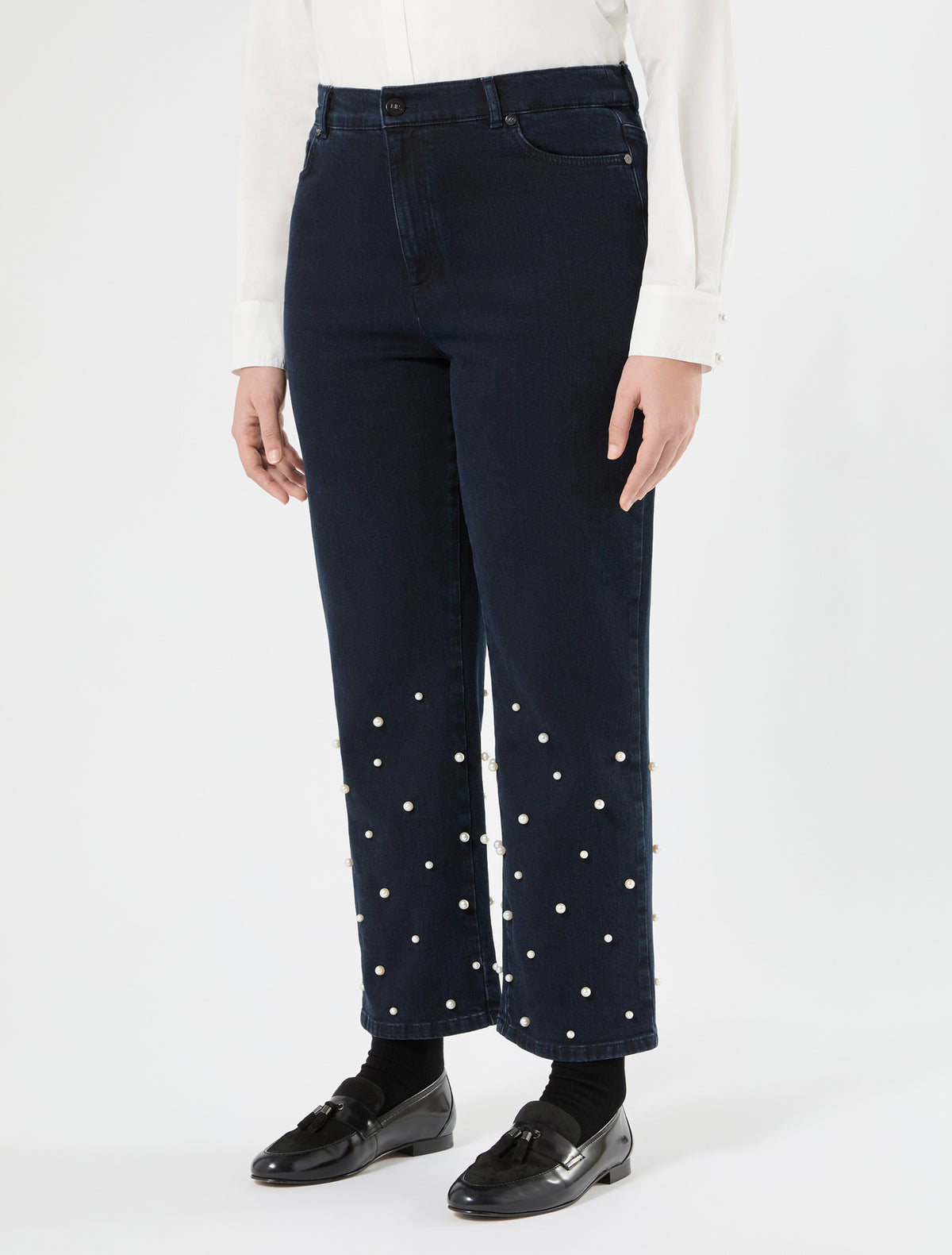 Marina Rinaldi stretch denim regular jeans for woman
