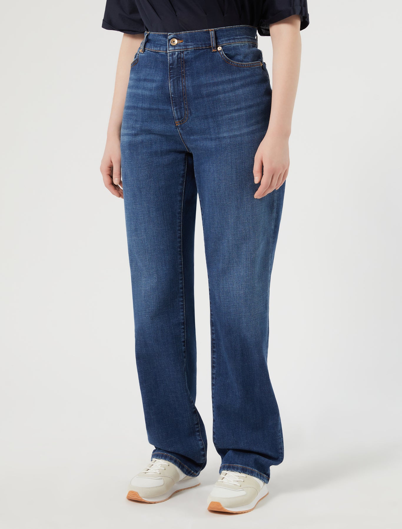 Marina Rinaldi regular-fit cotton denim jeans for woman