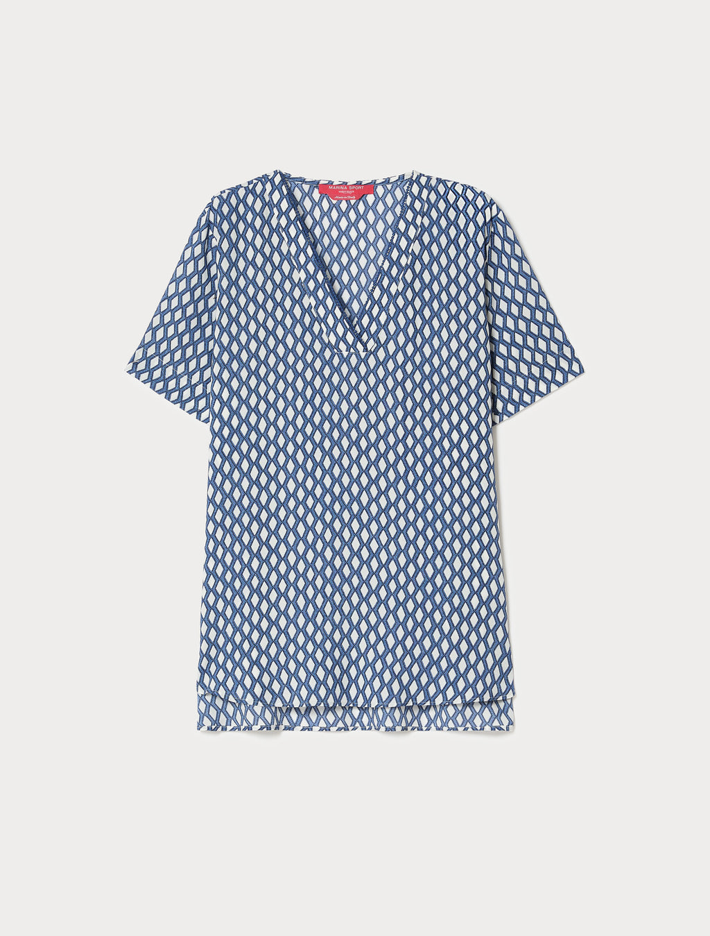 marina rinaldi viscose print blouse for woman