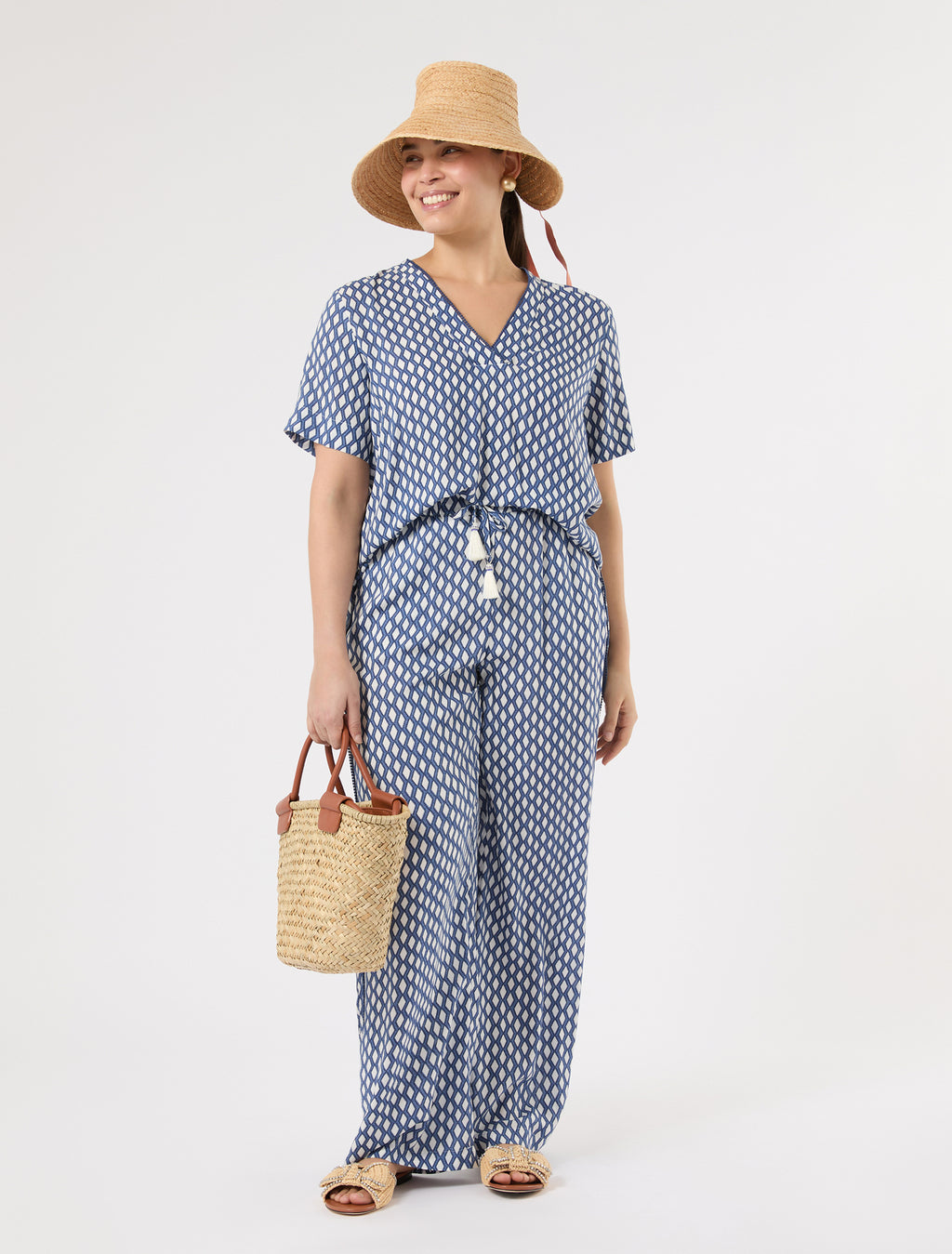 marina rinaldi viscose print blouse for woman