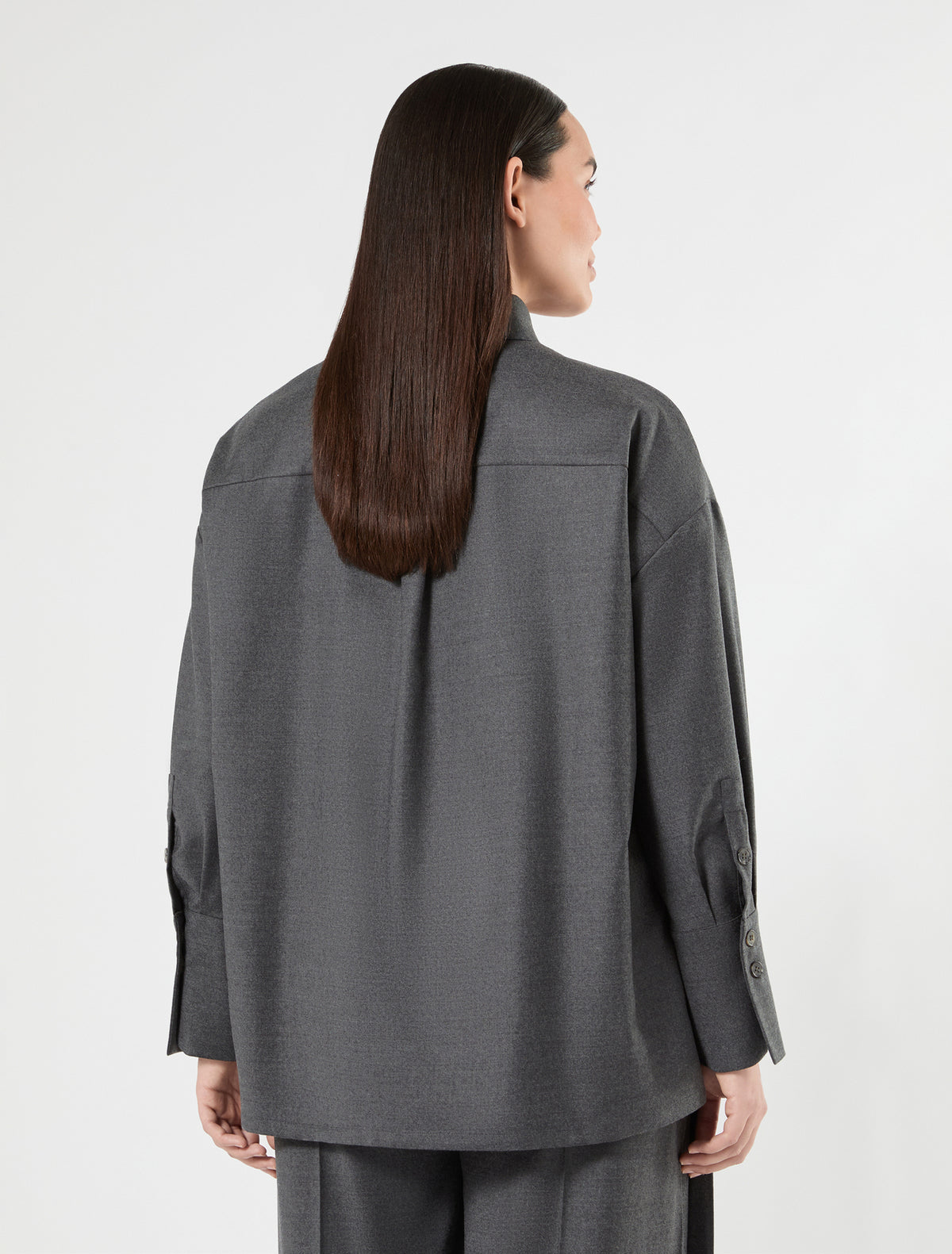 Marina Rinaldi oversized flannel shirt for woman