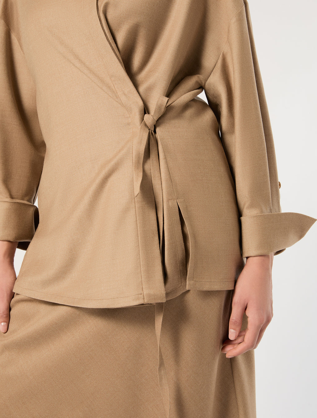 Marina Rinaldi oversized flannel shirt for woman