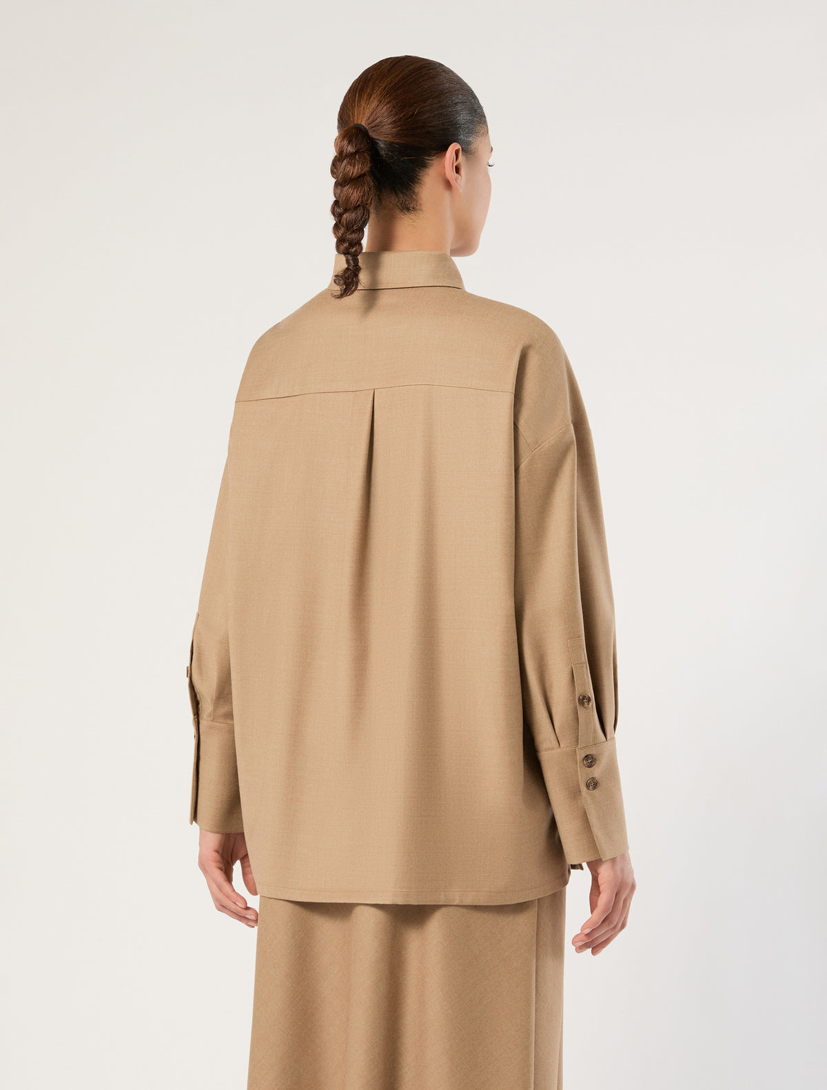 Marina Rinaldi oversized flannel shirt for woman