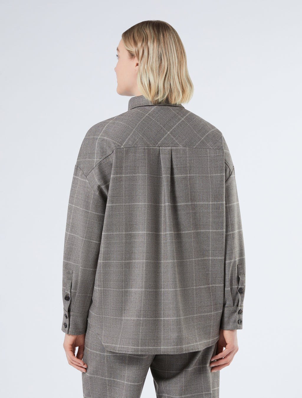 Wool flannel tunic