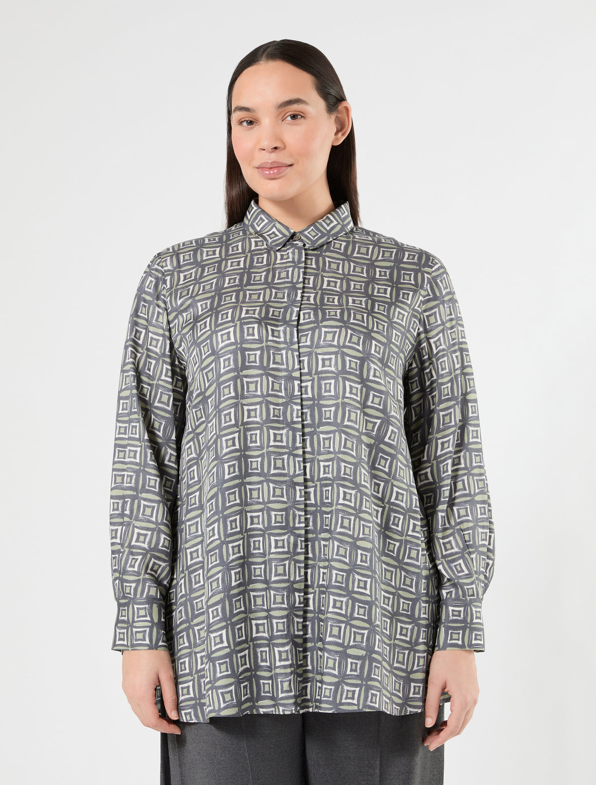 Marina Rinaldi twill shirt for woman