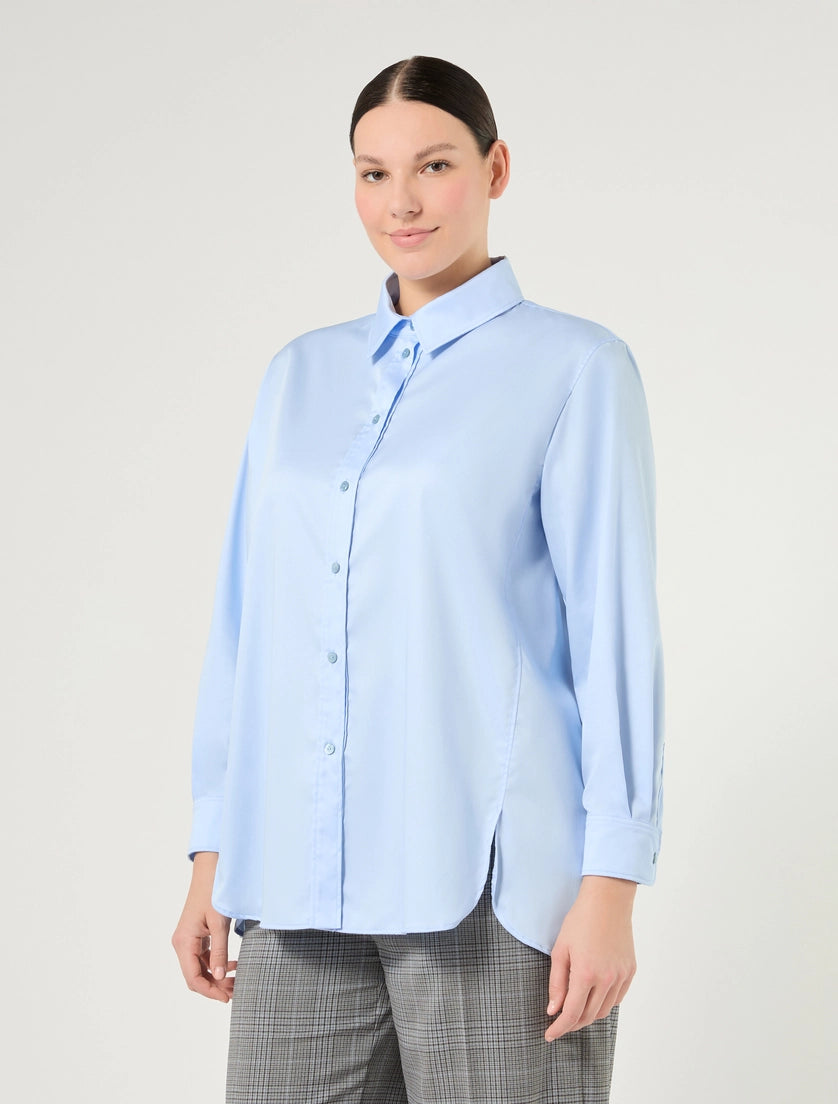 marina rinaldi Cotton satin shirt