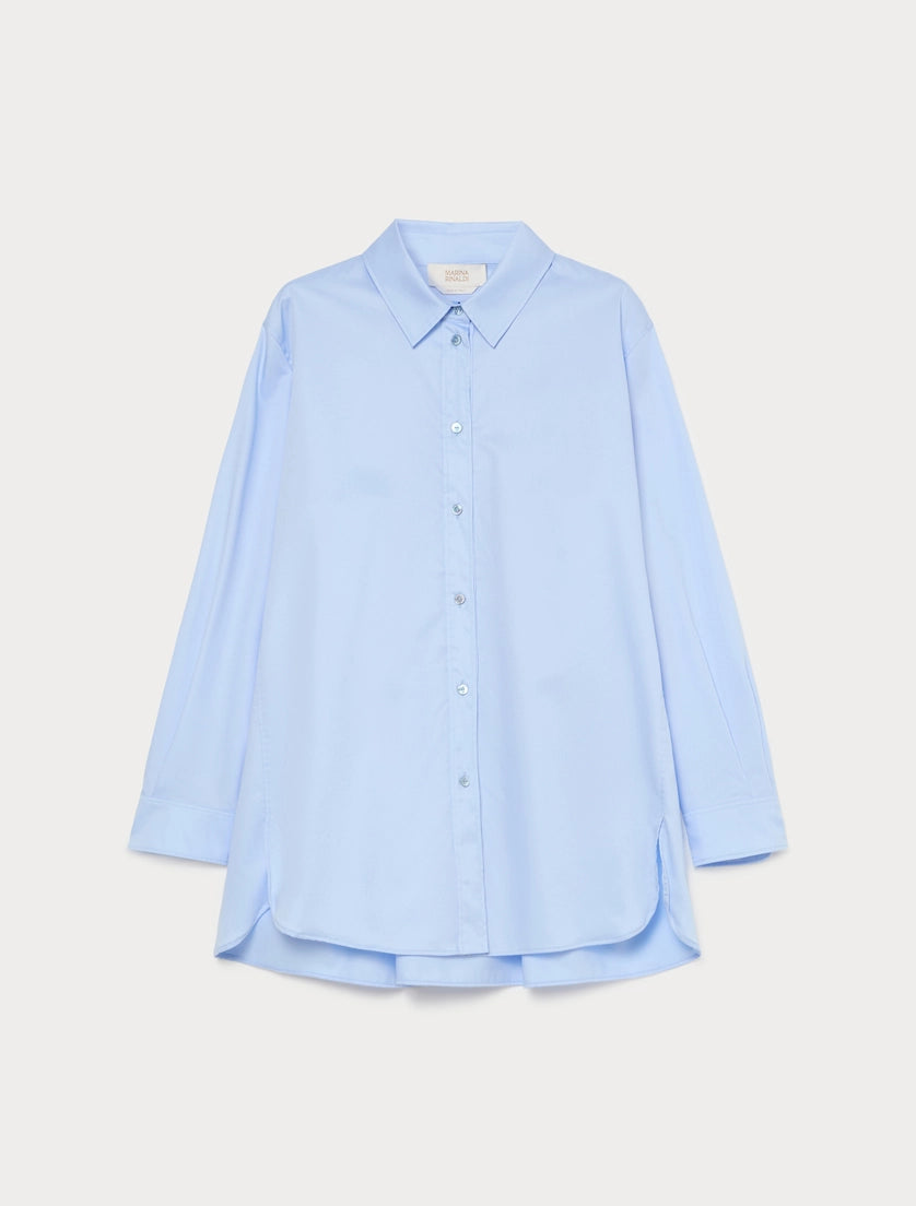 marina rinaldi Cotton satin shirt