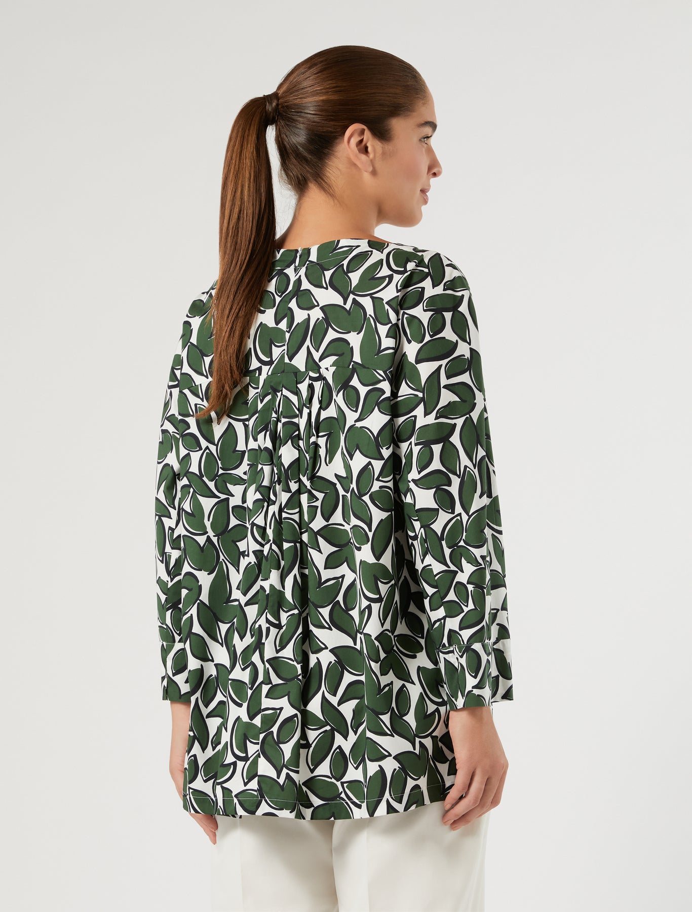 Marina Rinaldi cotton poplin shirt for woman