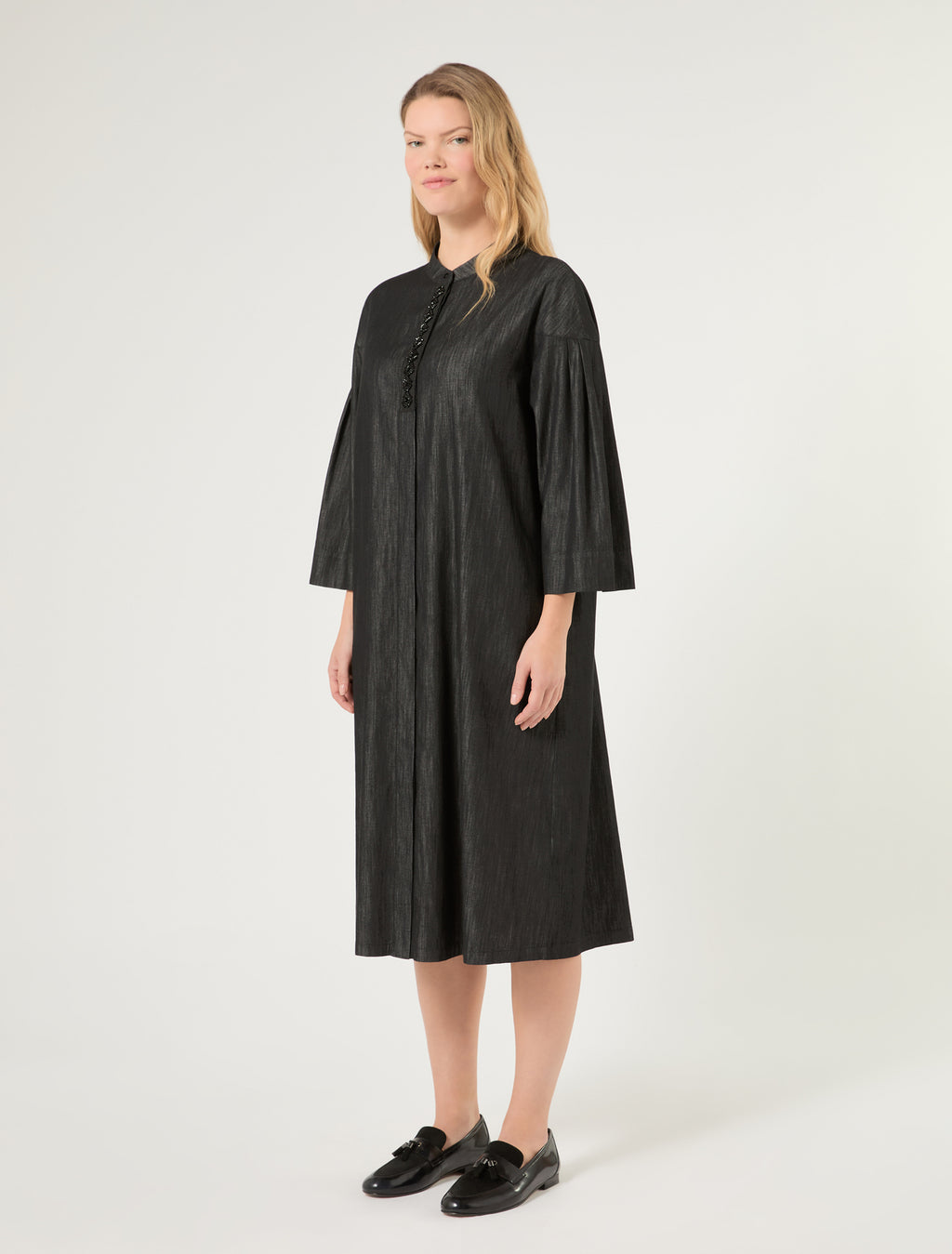 Marina Rinaldi denim shirt dress for woman