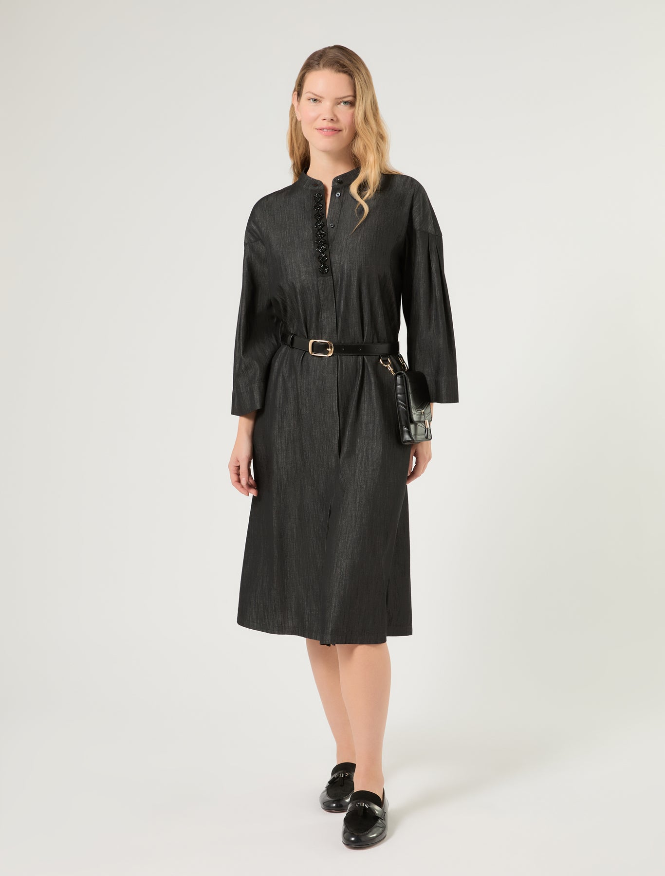 Marina Rinaldi denim shirt dress for woman