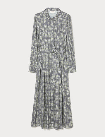 Marina Rinaldi twill shirt dress for woman
