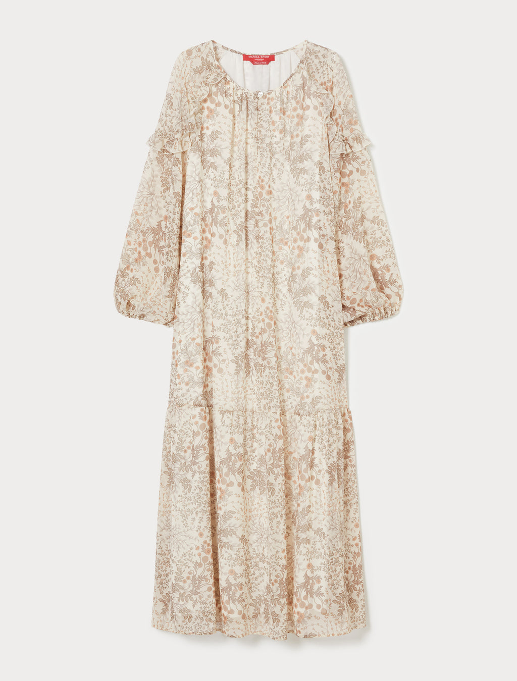 Long georgette dress