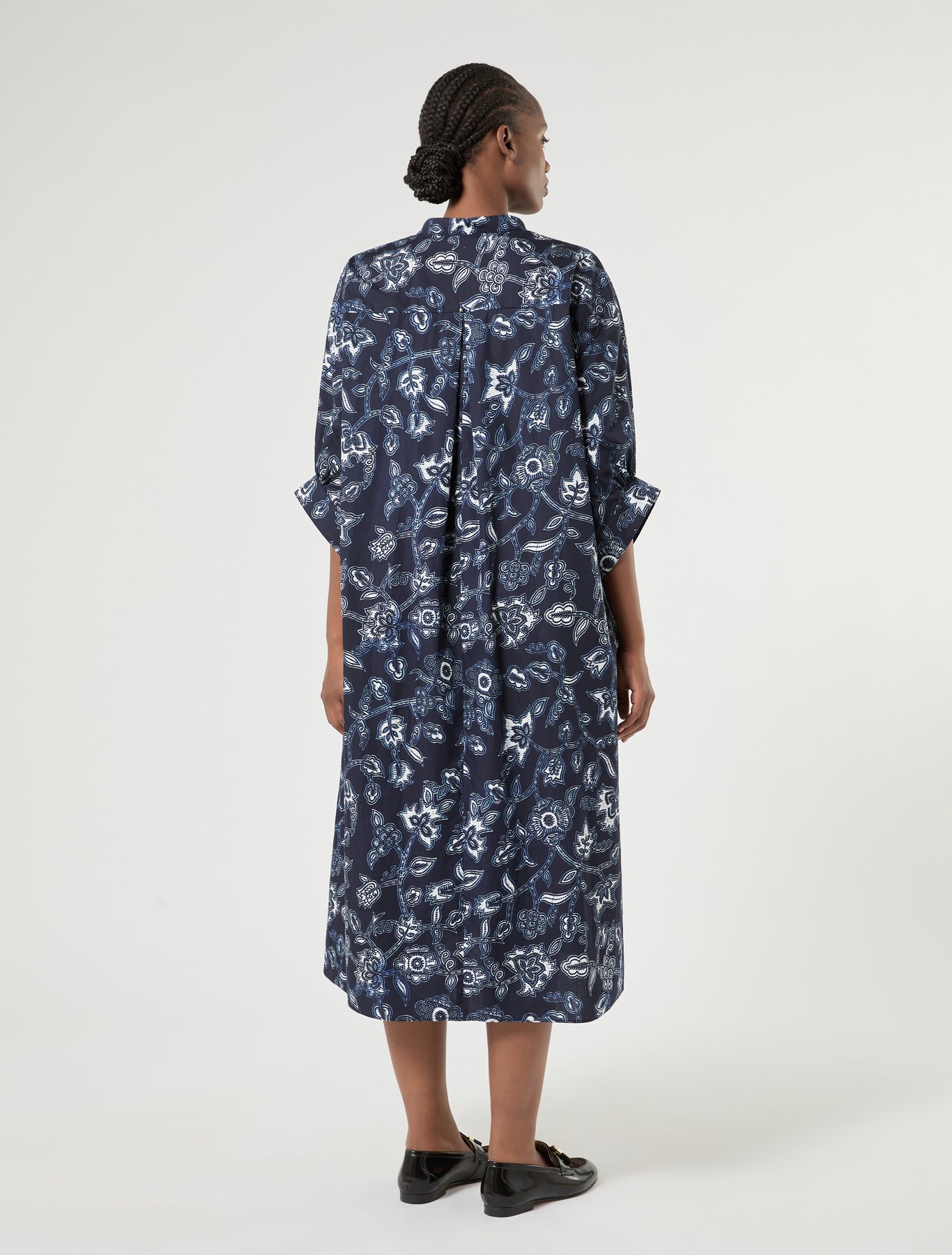 Marina Rinaldi cotton poplin dress for woman