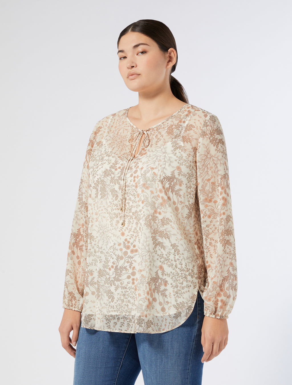 Georgette blouse with print