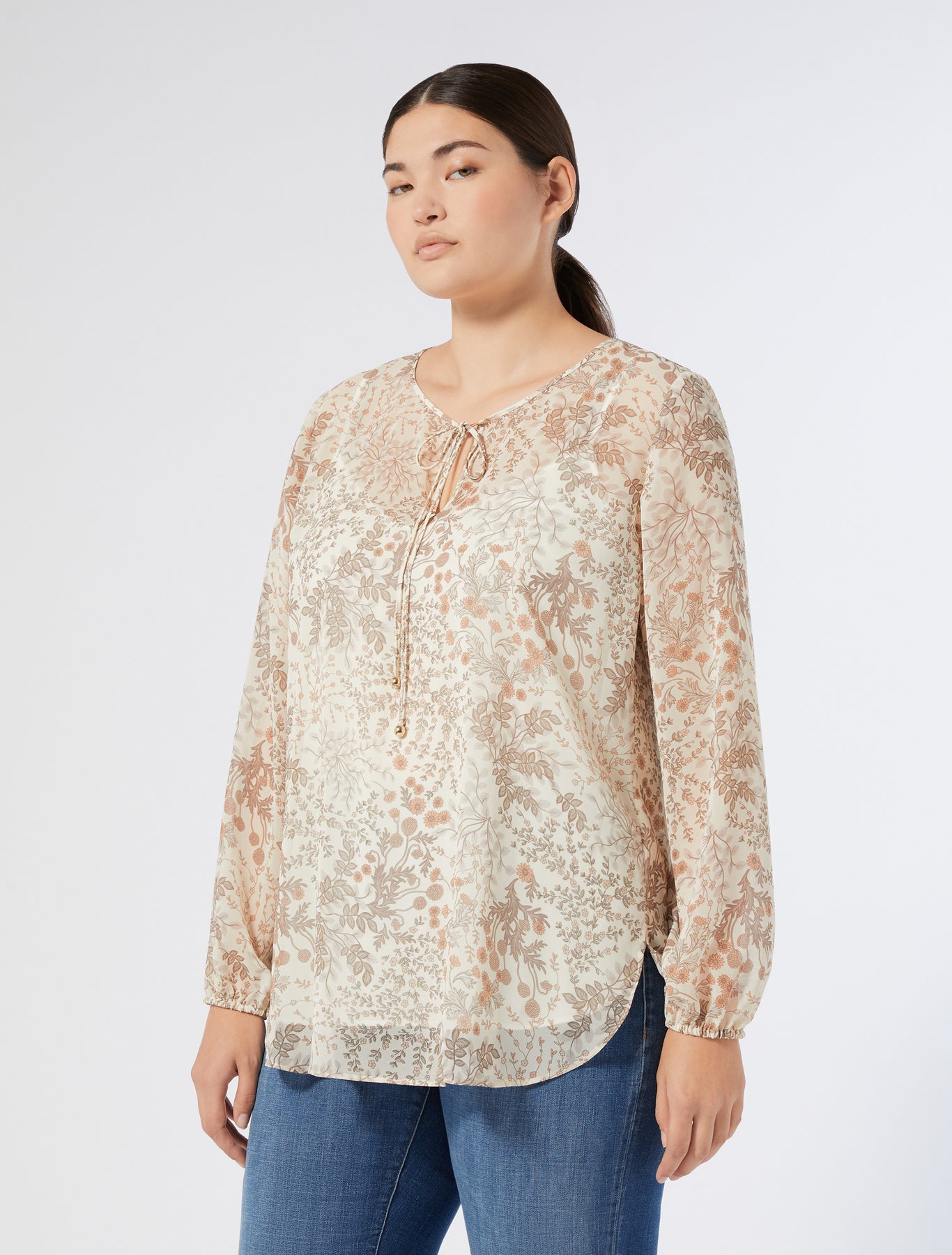 Georgette blouse with print