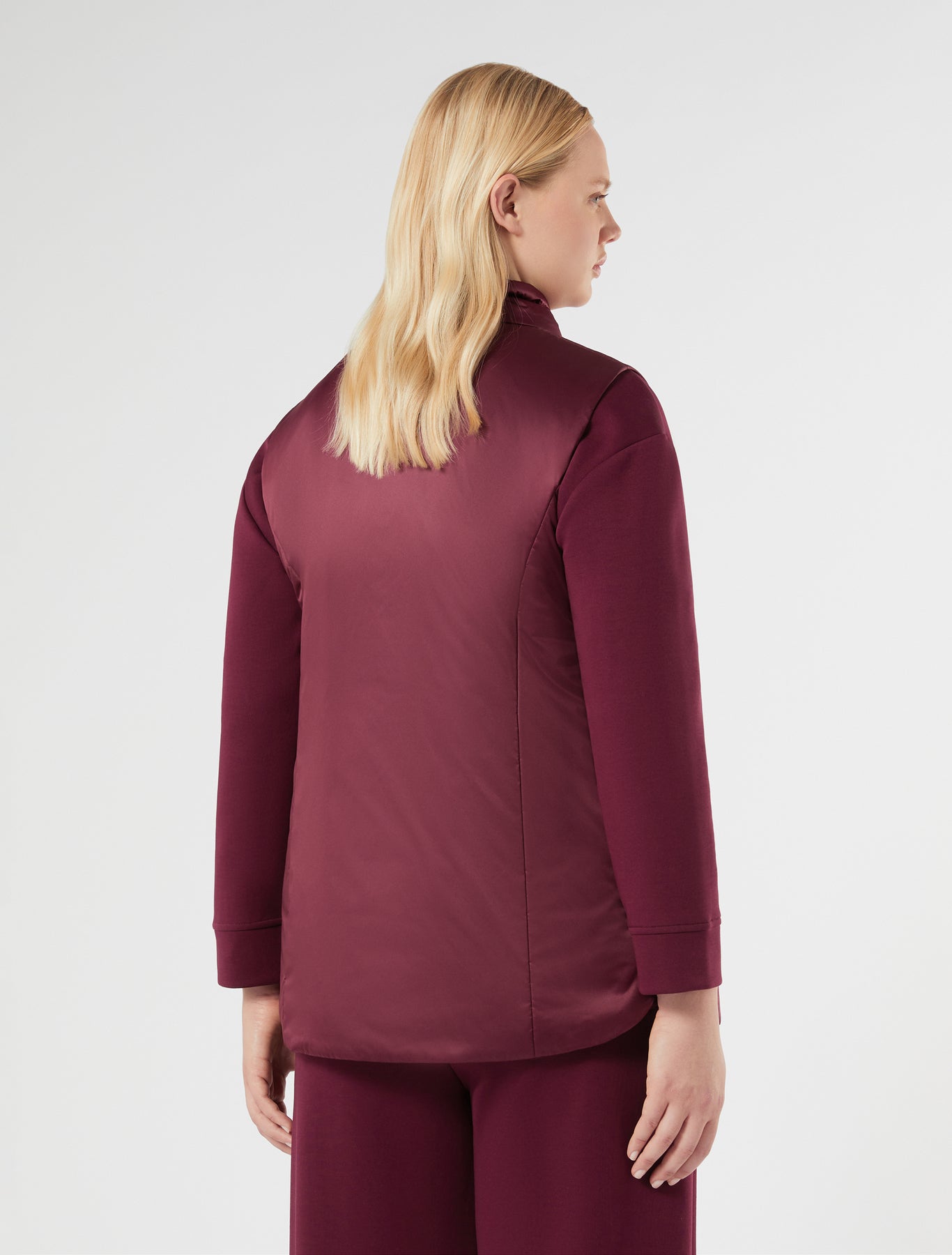 marina rinaldi padded gilet for woman