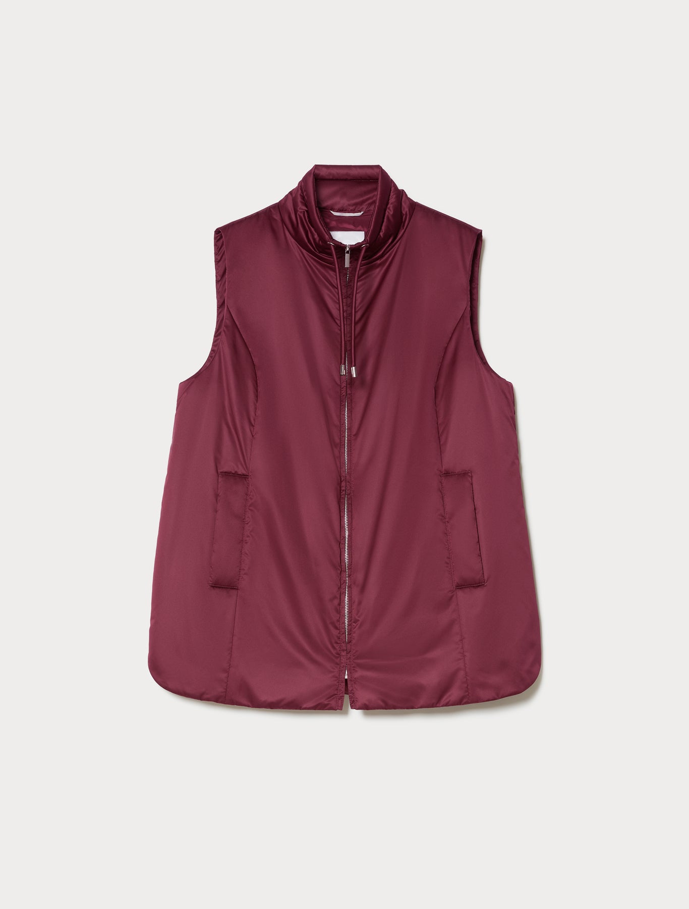marina rinaldi padded gilet for woman