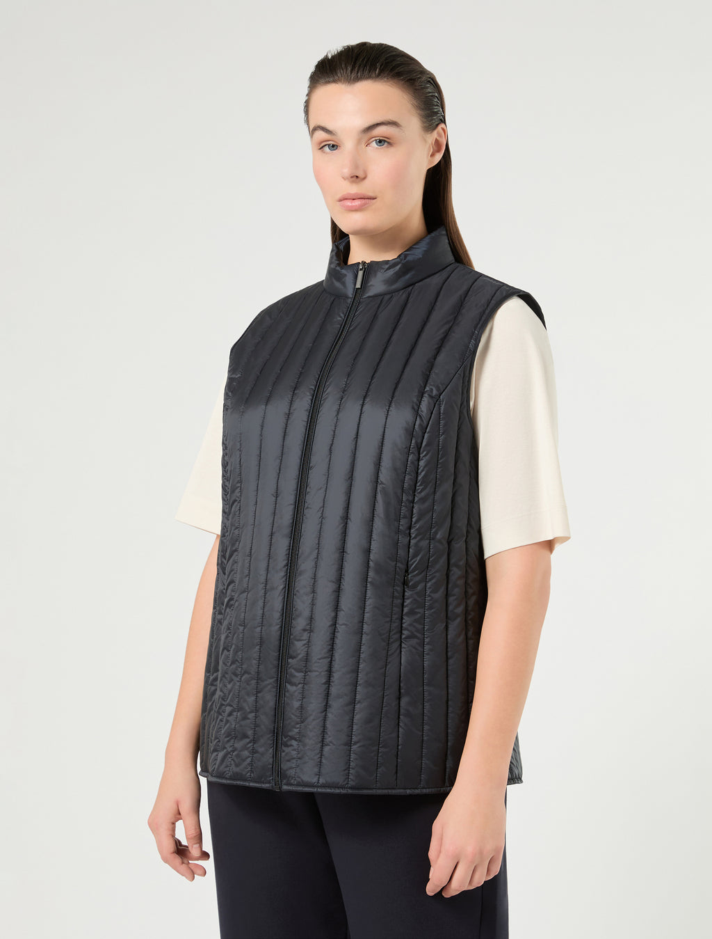 Marina Rinaldi quilted gilet for woman