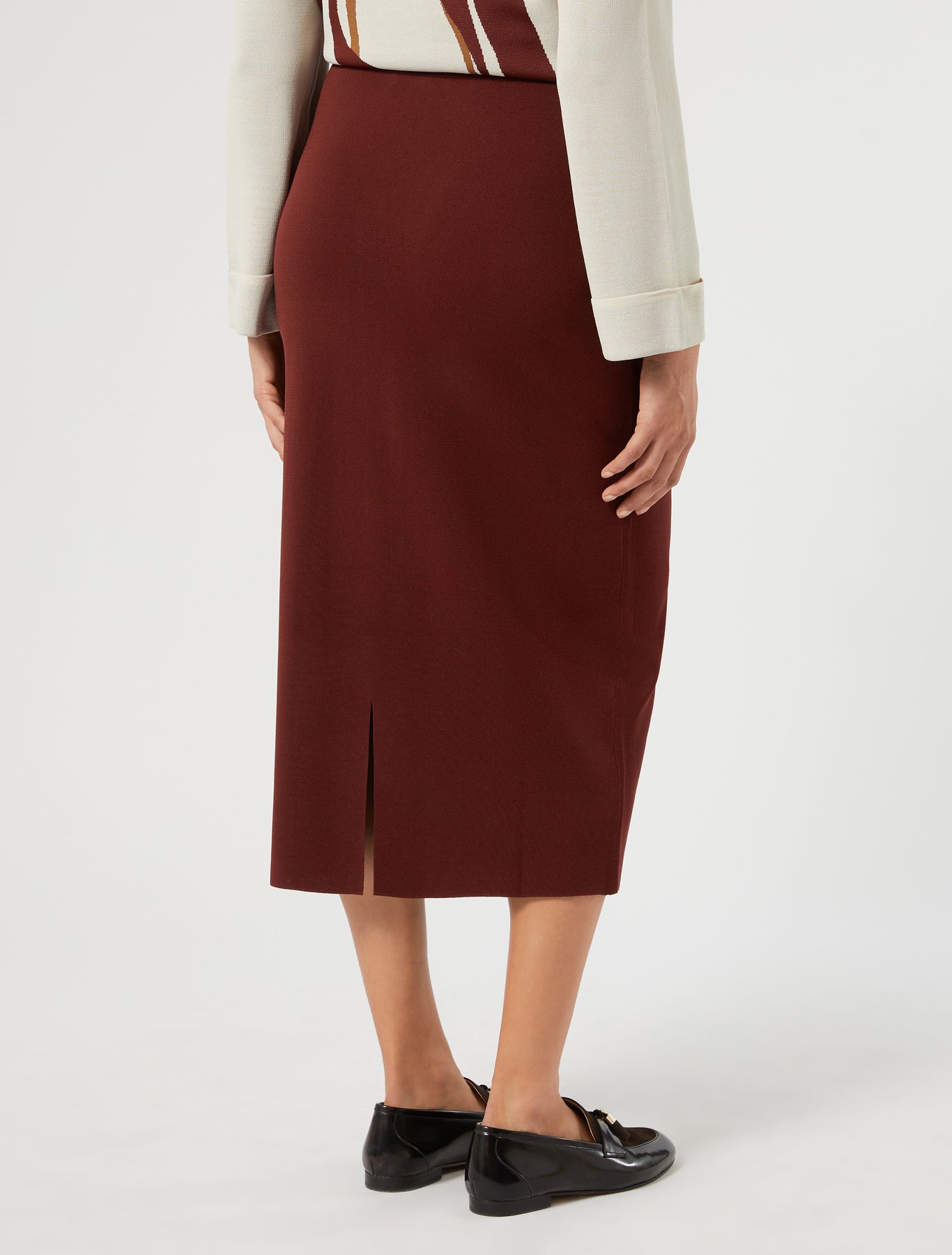 Marina Rinaldi viscose knit skirt for woman