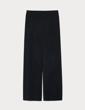 Viscose knit trousers