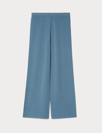 marina rinaldi viscose knit trousers for woman