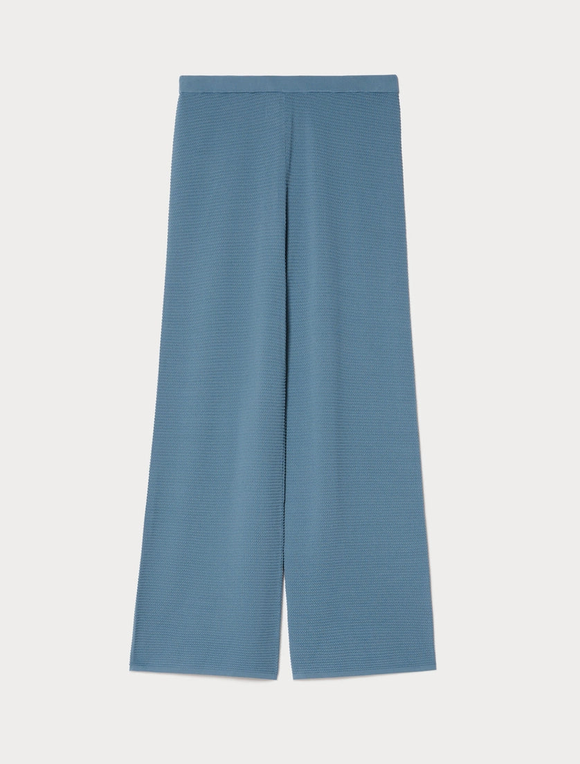 marina rinaldi viscose knit trousers for woman