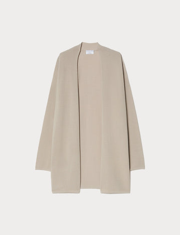 Viscose knit cardigan
