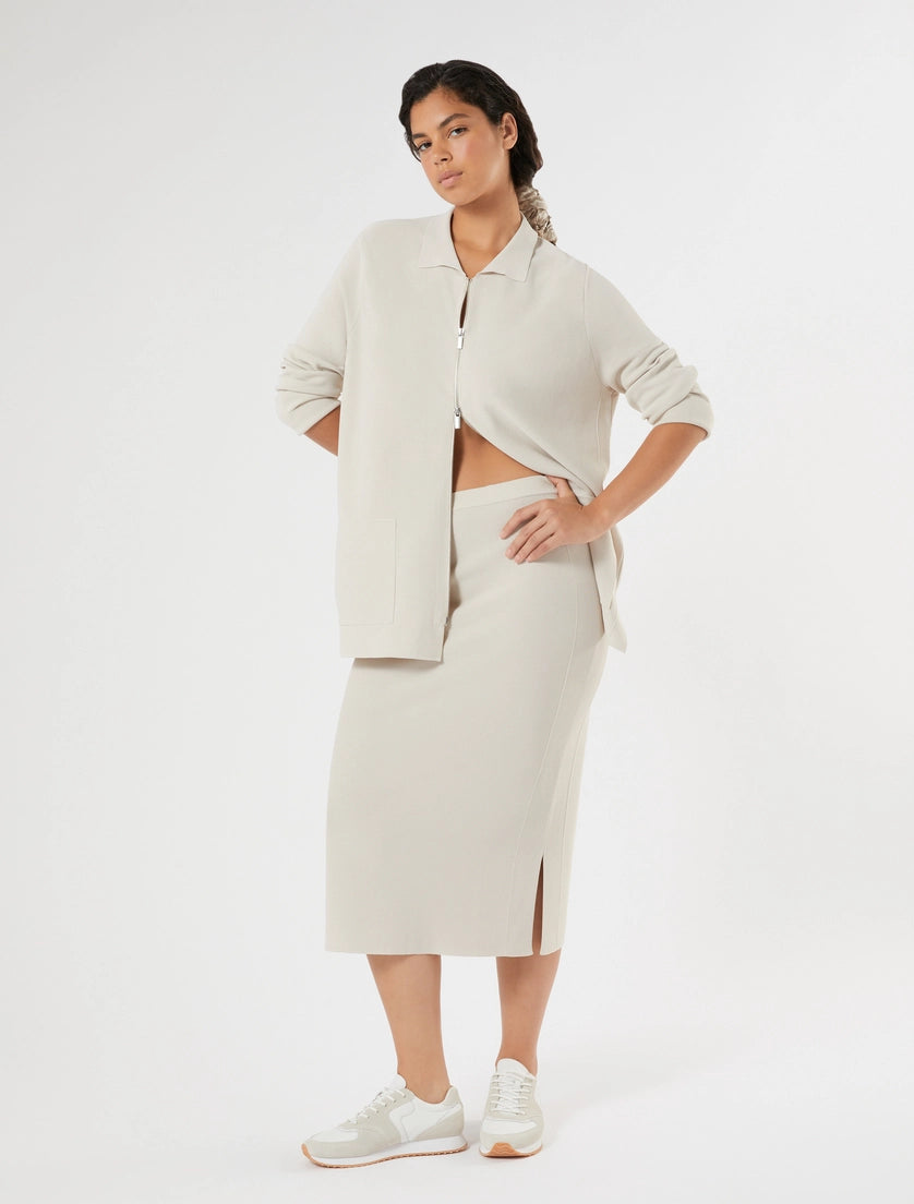 Viscose pocket cardigan